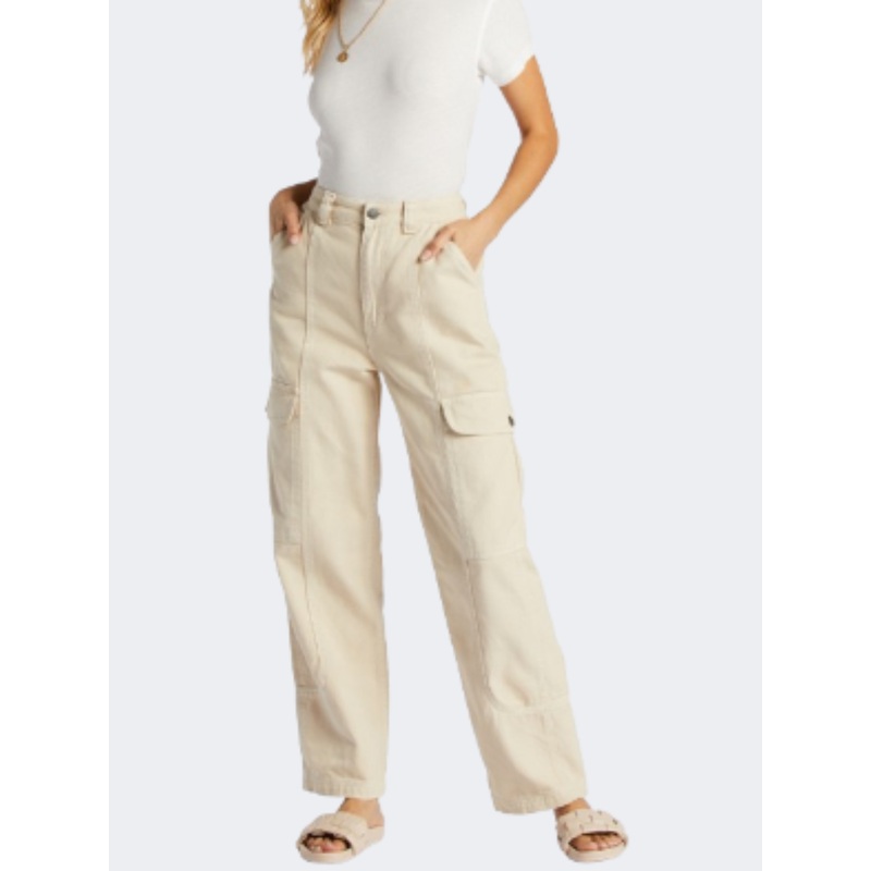 Billabong Wall To Wall Women Lifestyle Pant Antique White