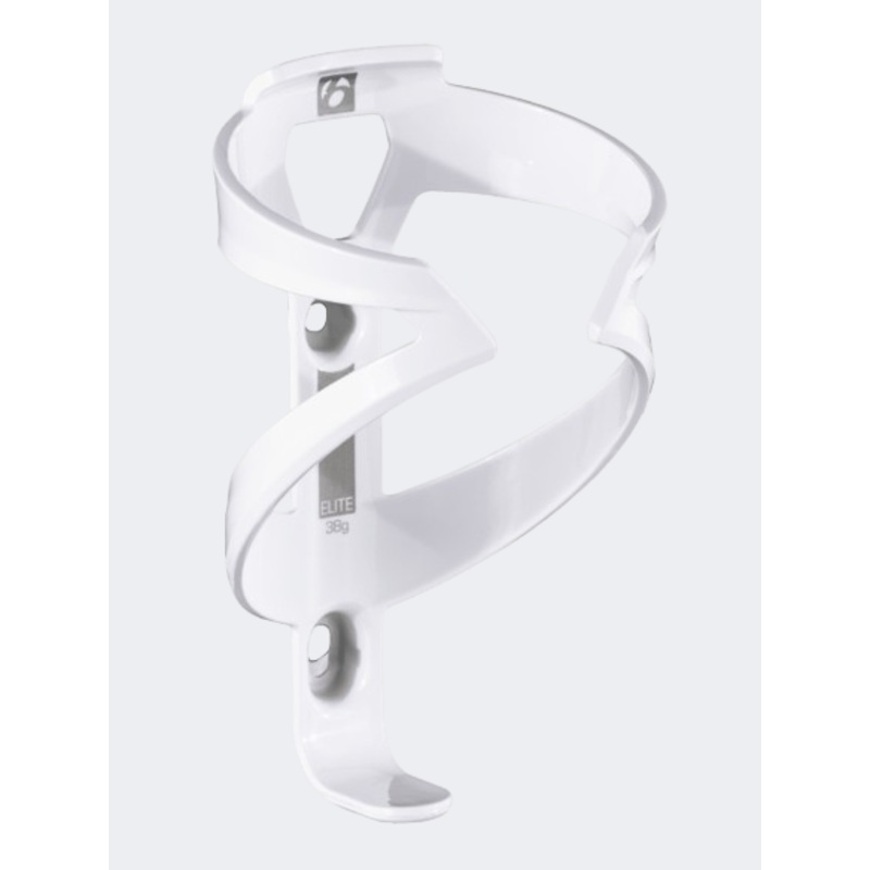 Bontrager Elite Biking Water Bottle Cage White/Finish/Gloss