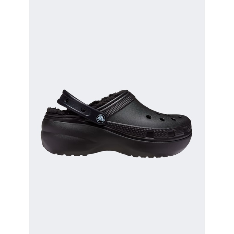 Crocs Classic Platform Unisex Lifestyle Slippers Black