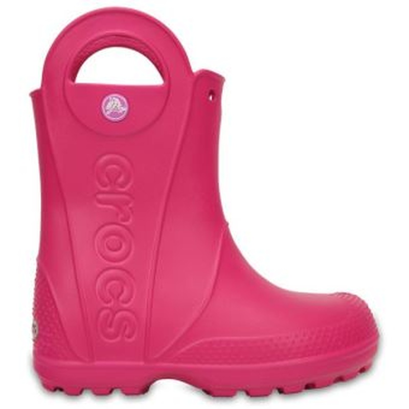 Crocs Handle It Rain Kids Lifestyle Boots Pink