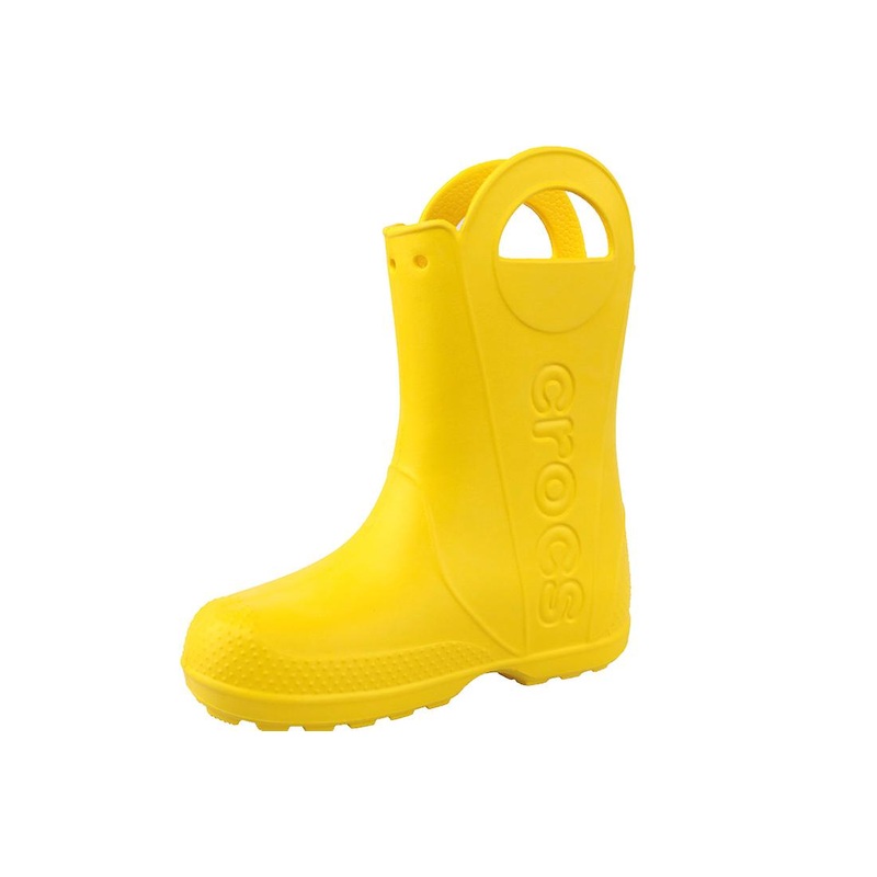 Crocs Handle It Rain Kids Lifestyle Boots Yellow