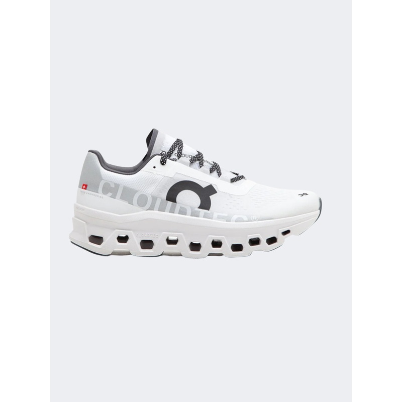 On Cloudmonster Men Running Espadrilles White/Black