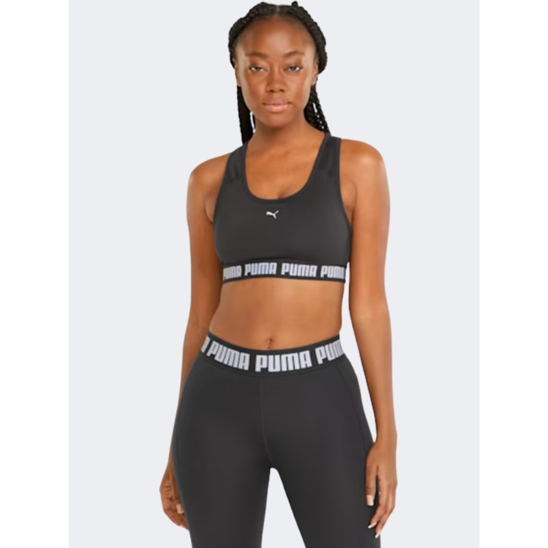 Puma Mid Impact Strong Women Training Bra Black