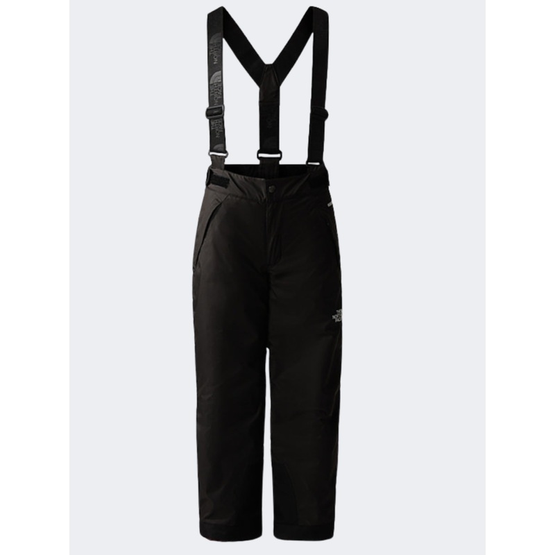 The North Face Snowquest Suspenders Kids Skiing Pant Black