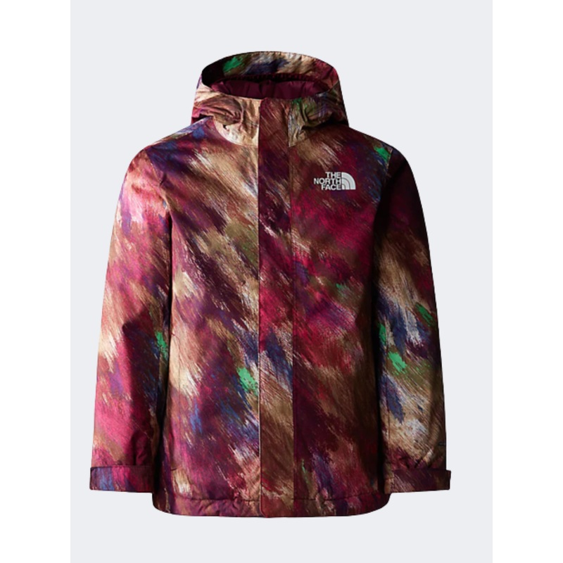 The North Face Teen Snowquest Kids Skiing Jacket Boysenberry/Paint
