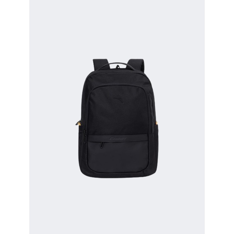 Anta Backpack Black Unisex Training Black