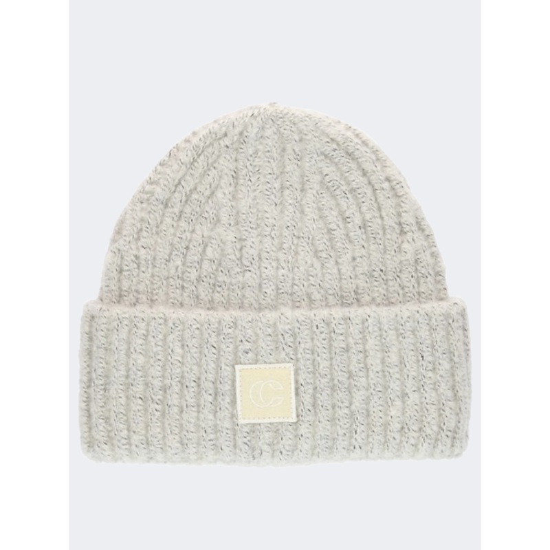 Chaos Clover Rib Women Lifestyle Beanie Winter White