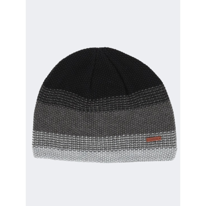 Chaos Crow Men Lifestyle Beanie Light Heather Grey