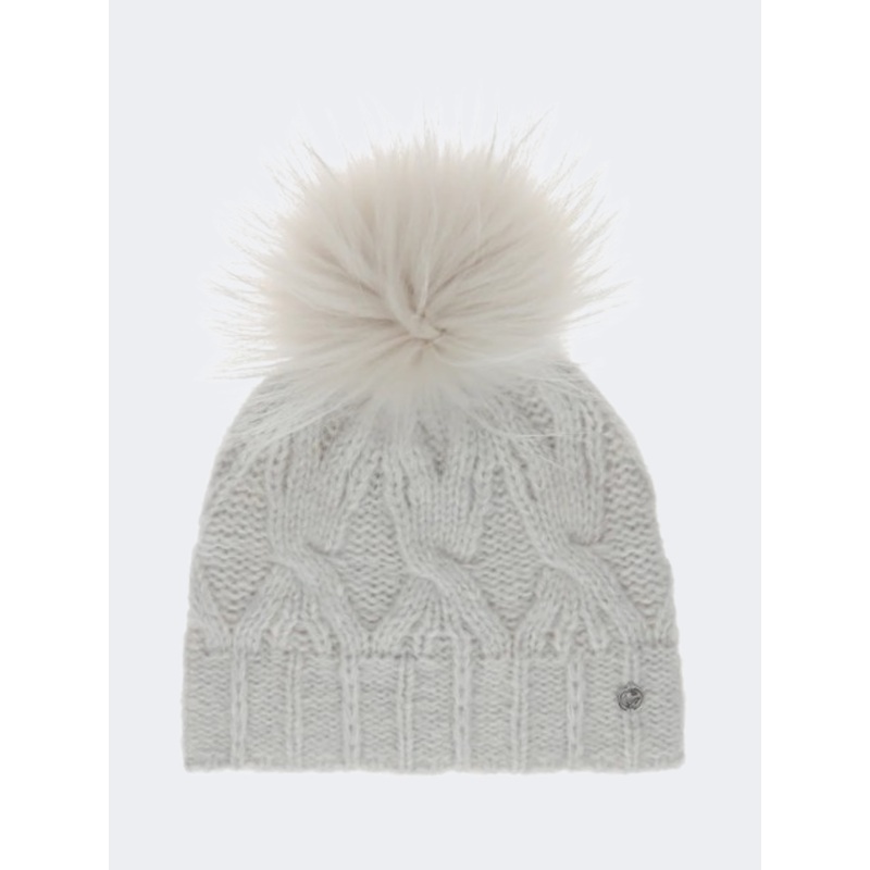 Chaos Eco Gina Pom Women Lifestyle Beanie Parchment