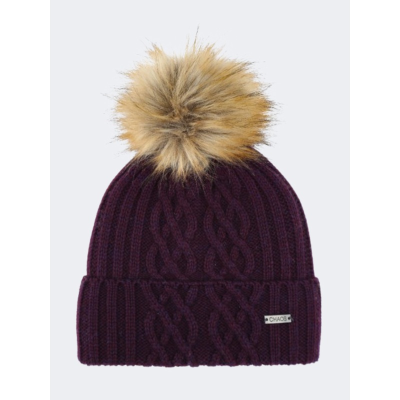 Chaos Myra Women Lifestyle Beanie Amethyst