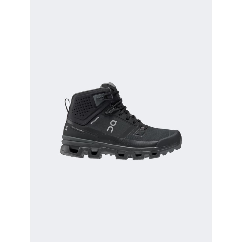 On Cloudrock Waterproof  Women Hiking Shoes Black/Eclipse