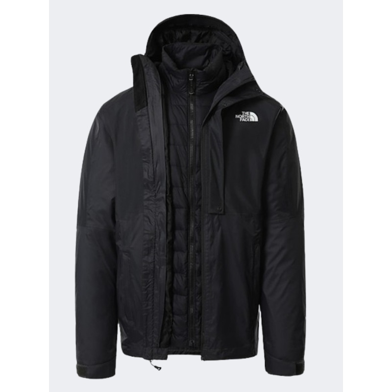 The North Face New Down Triclimate Men Lifestyle Jacket Asphalt Grey/Black
