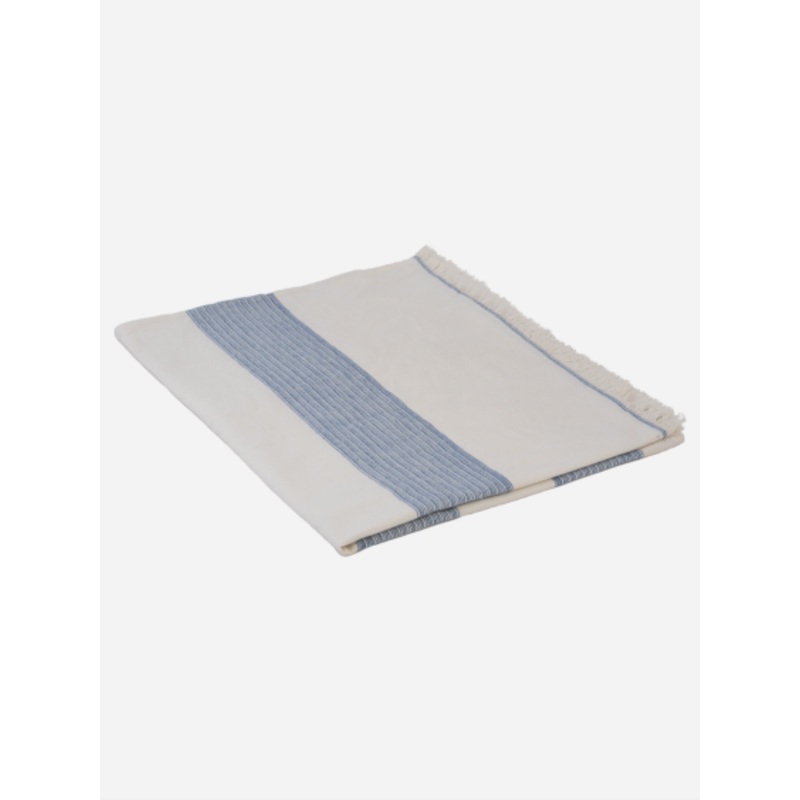 Top Ten Beach Throw Beach Towel White/Blue