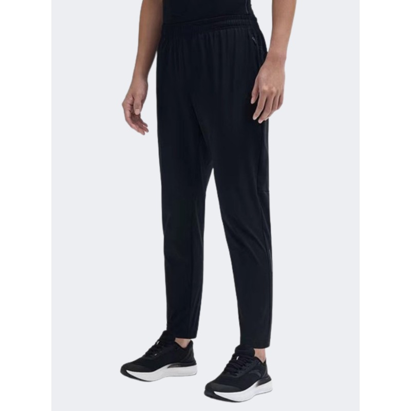 Anta  Men Running Ankle Pant Black