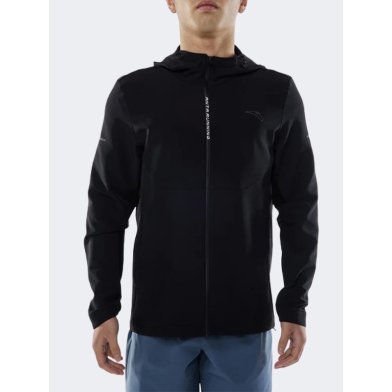 Anta  Men Running Jacket Black