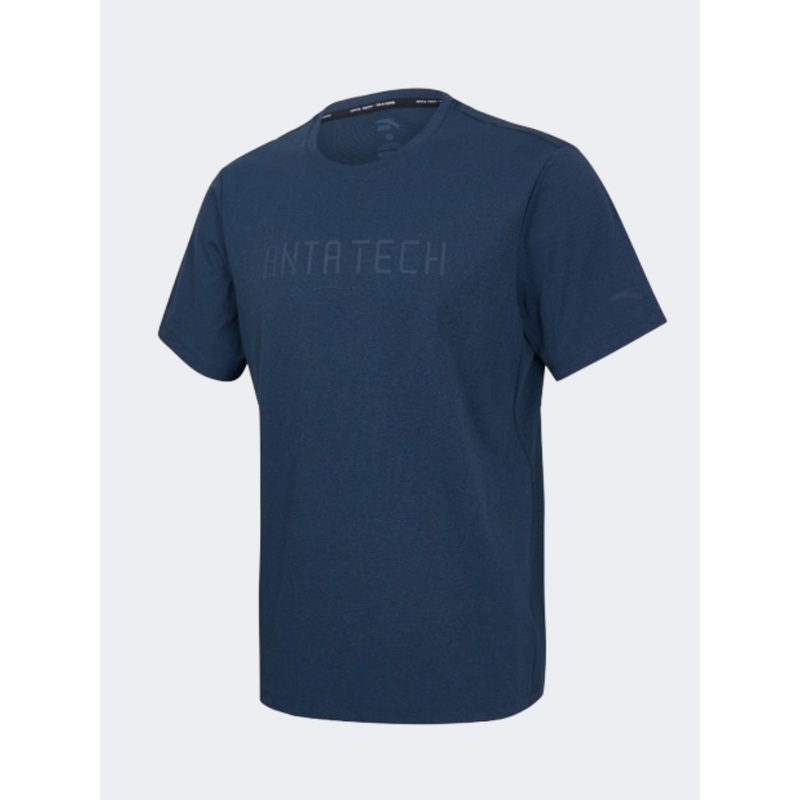 Anta  Men Training T-Shirt Blue