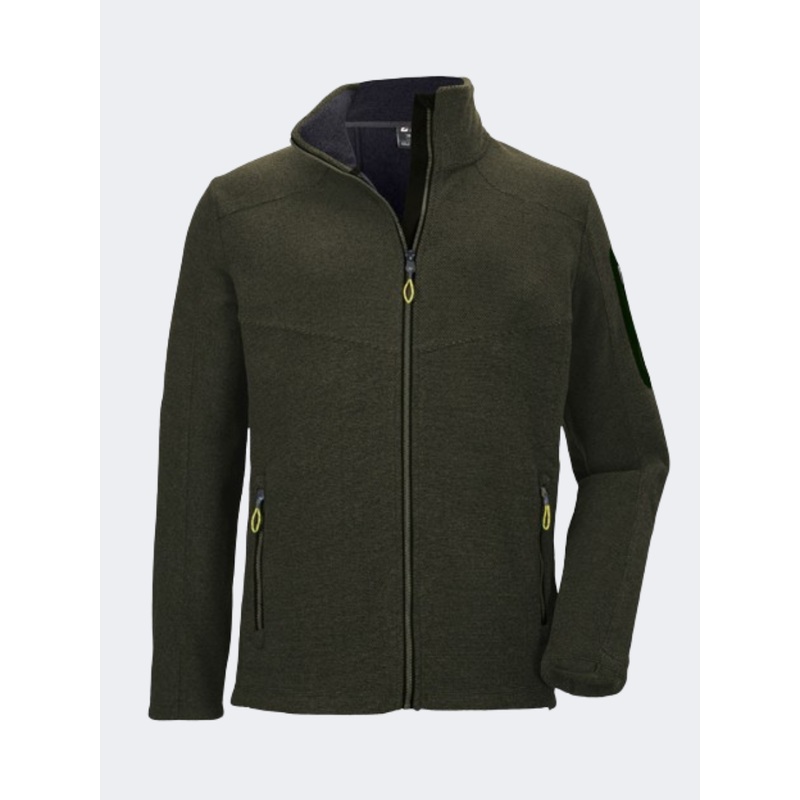 Killtec Kow 28 Men Skiing Fleece Dark Olive