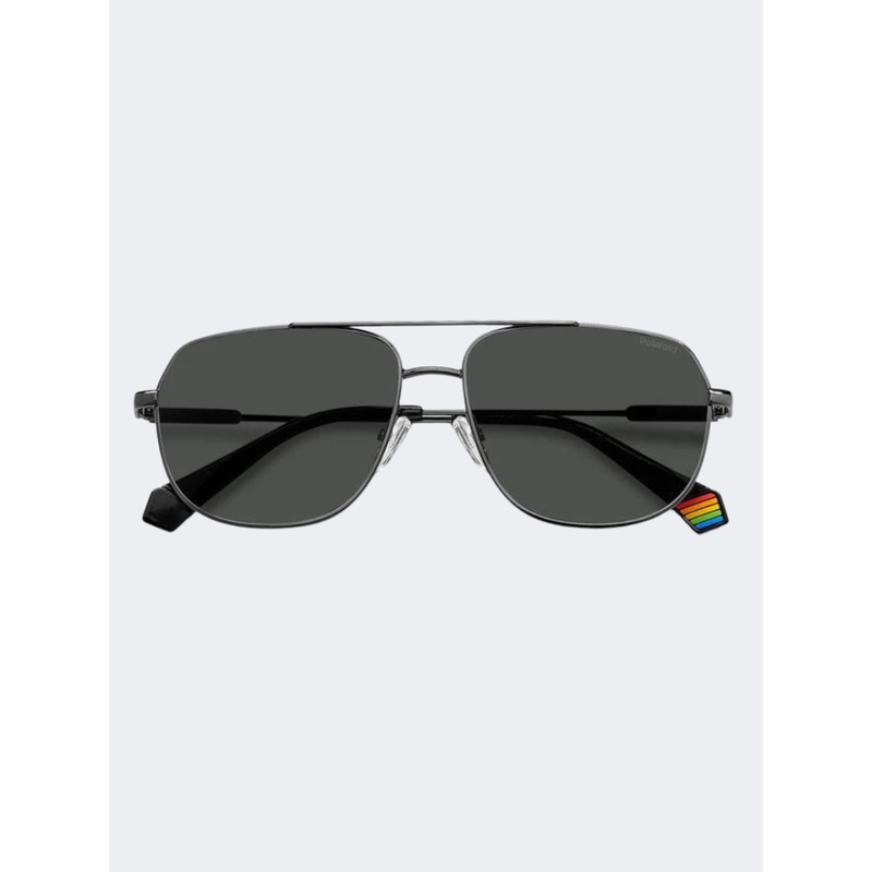 Polaroid Pld 6195 Unisex Lifestyle Sunglasses Dark Ruthenium/Grey