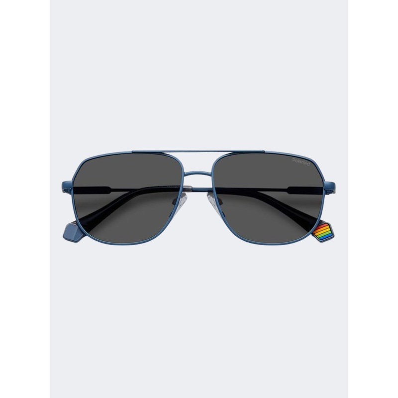Polaroid Pld 6195 Unisex Lifestyle Sunglasses Matte Blue/Grey