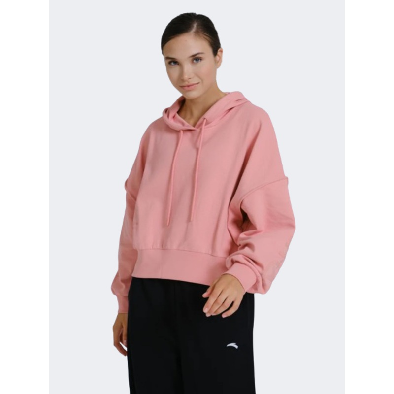 Anta Dance Women Lifestyle Hoody Sunset Red