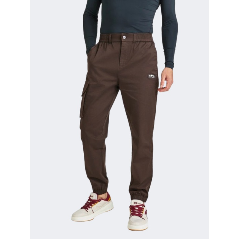 Anta Skate Men Lifestyle Pant Dark Coffee