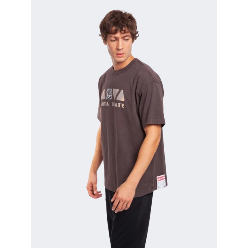 Anta Skate Men Lifestyle T-Shirt Dark Coffee