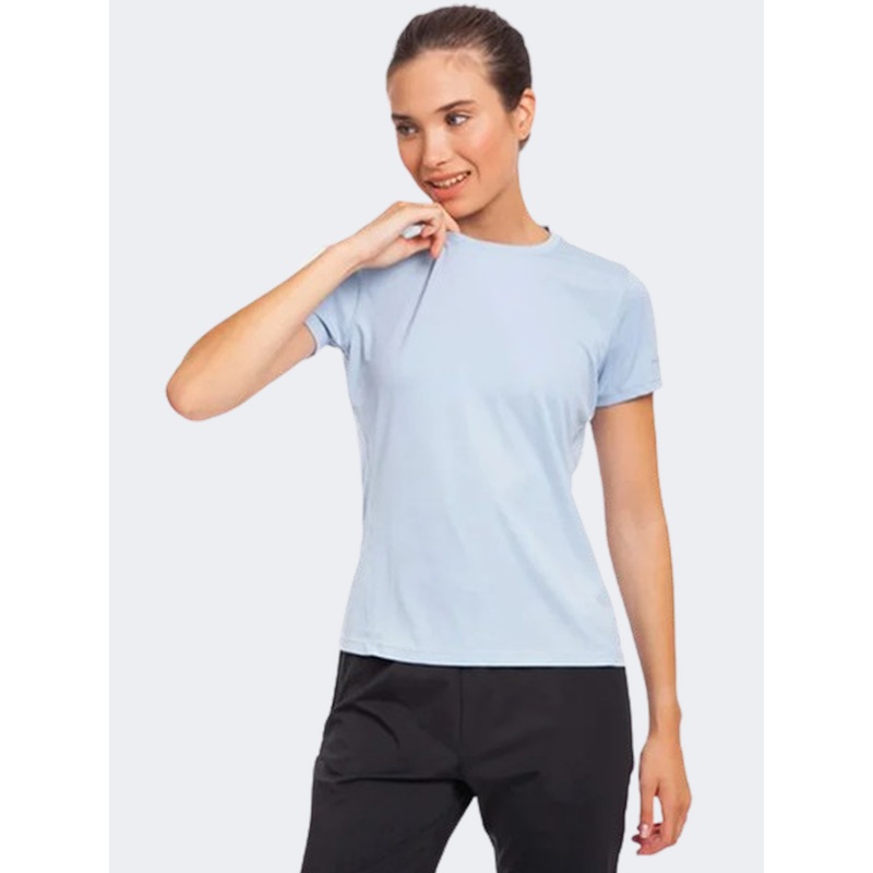 Anta  Women Running T-Shirt Blue
