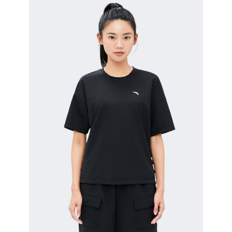 Anta Women Training T-Shirt Black