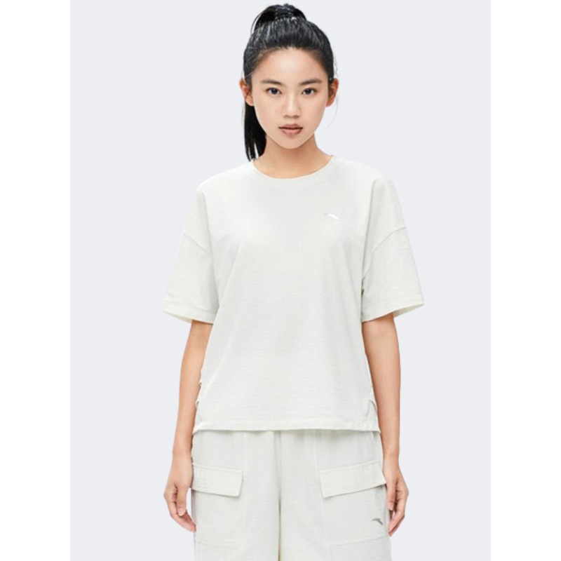 Anta Women Training T-Shirt Grey