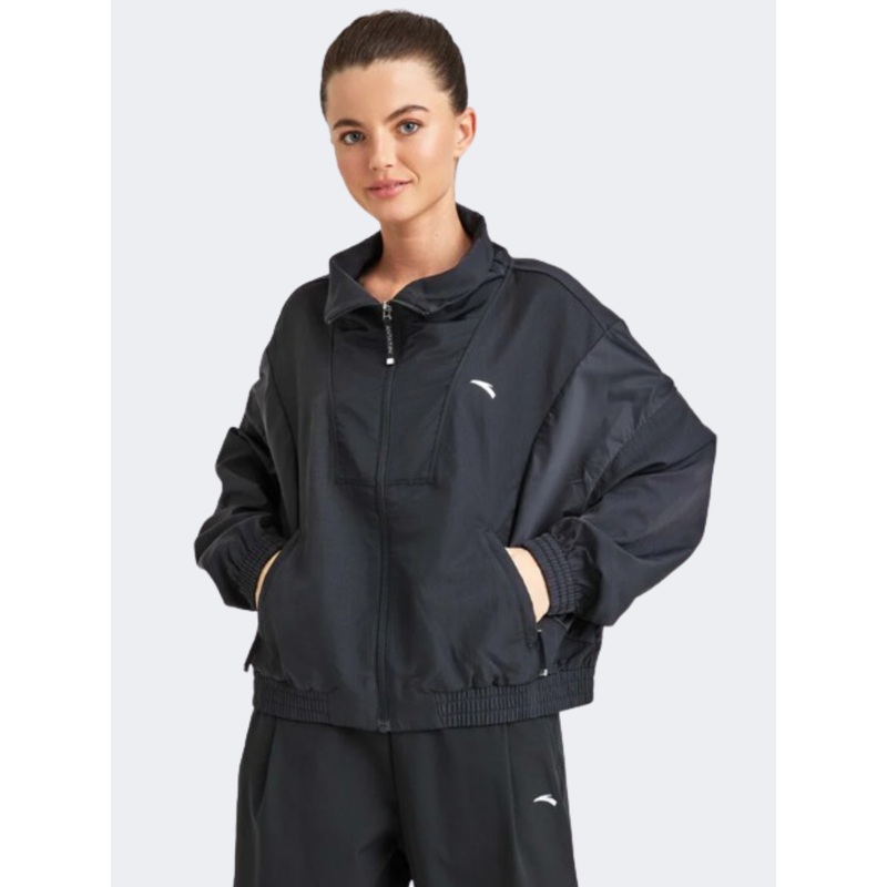 Anta Woven Women Training Jacket Black