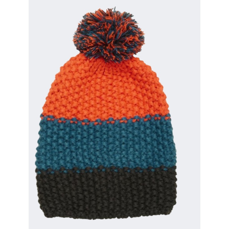 Color Kids Boys Skiing Beanie Legion Blue/Orange