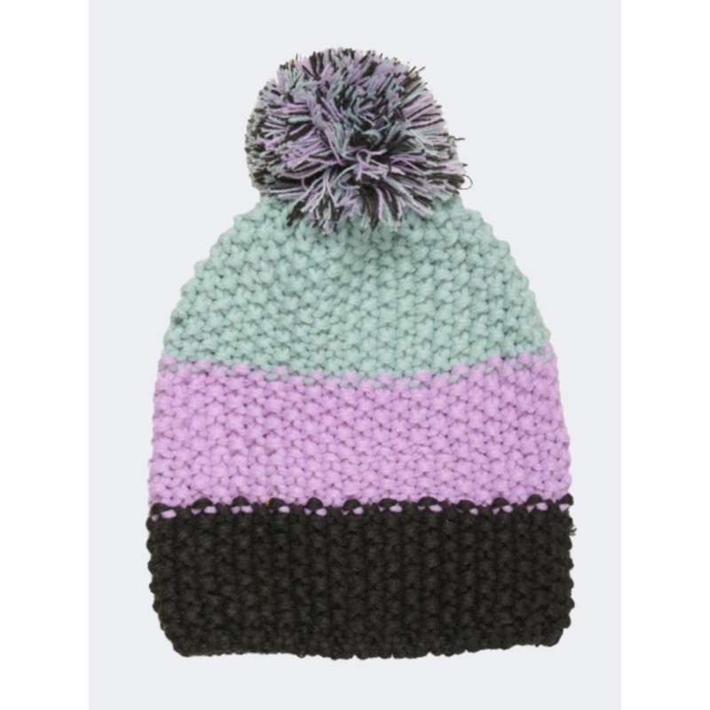 Color Kids Girls Skiing Beanie Violet Tulle