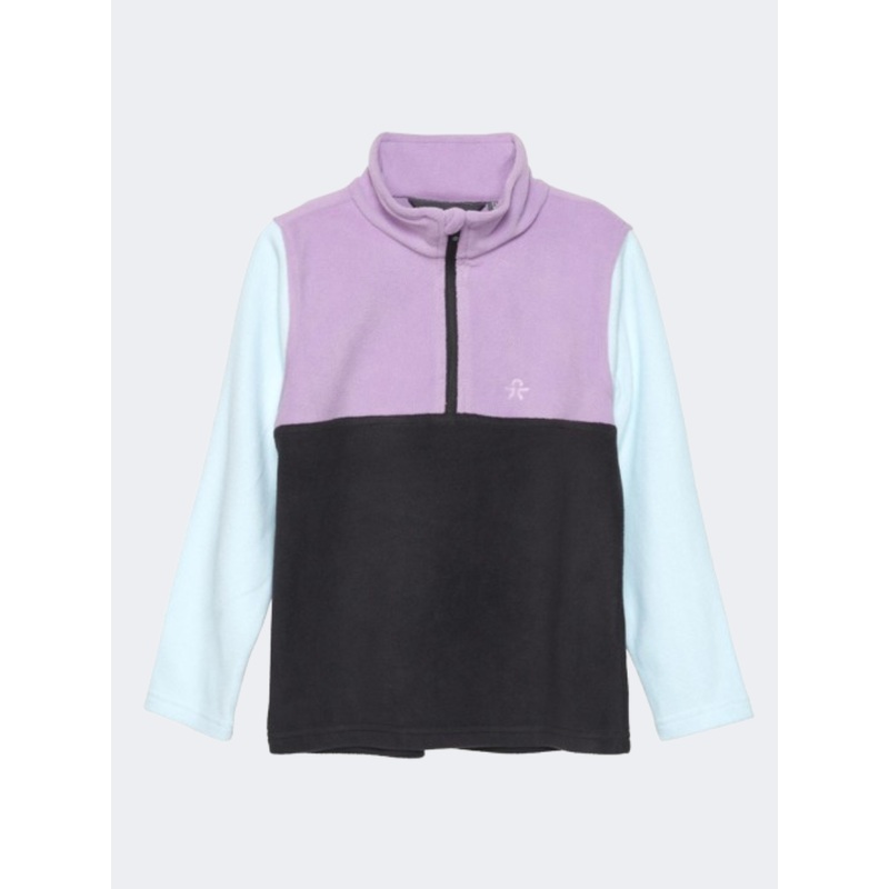 Color Kids Girls Skiing Fleece Violet Tulle