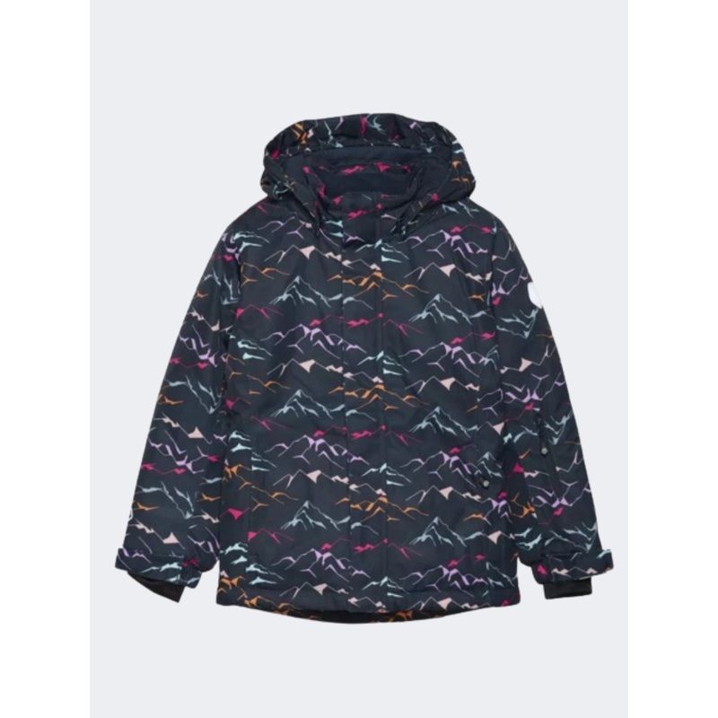 Color Kids Girls Skiing Jacket Total Eclipse