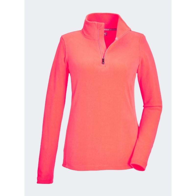 Killtec Ksw 101 Women Skiing Fleece Neon Coral