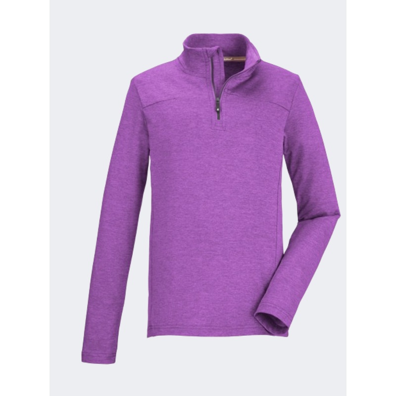 Killtec Ksw 189 Girls Skiing Long Sleeve Neon Pure Orchid