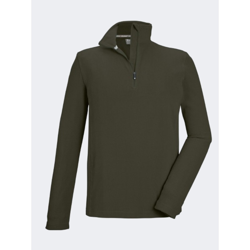 Killtec Ksw 99 Men Skiing Fleece Dark Moss/Black