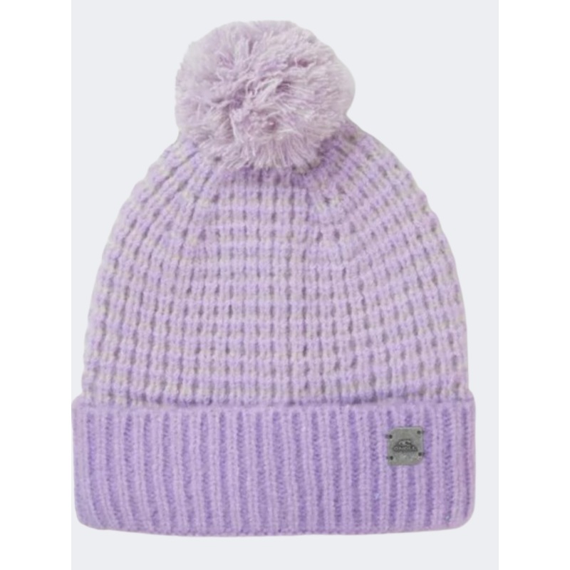 ONeill Chunky Women Skiing Beanie Purple Rose