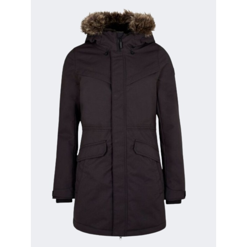ONeill Traveler Series Journey Parka Women Lifestyle Jacket Black Out