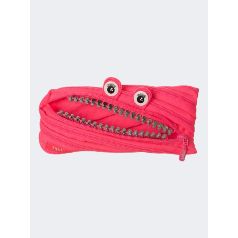 Zipit Grillz Pouch Clip Strip Back To School Pencil Case Pink