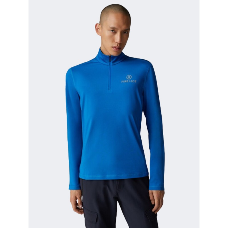 Fire and Ice Pascal Men Skiing Baselayer Blue