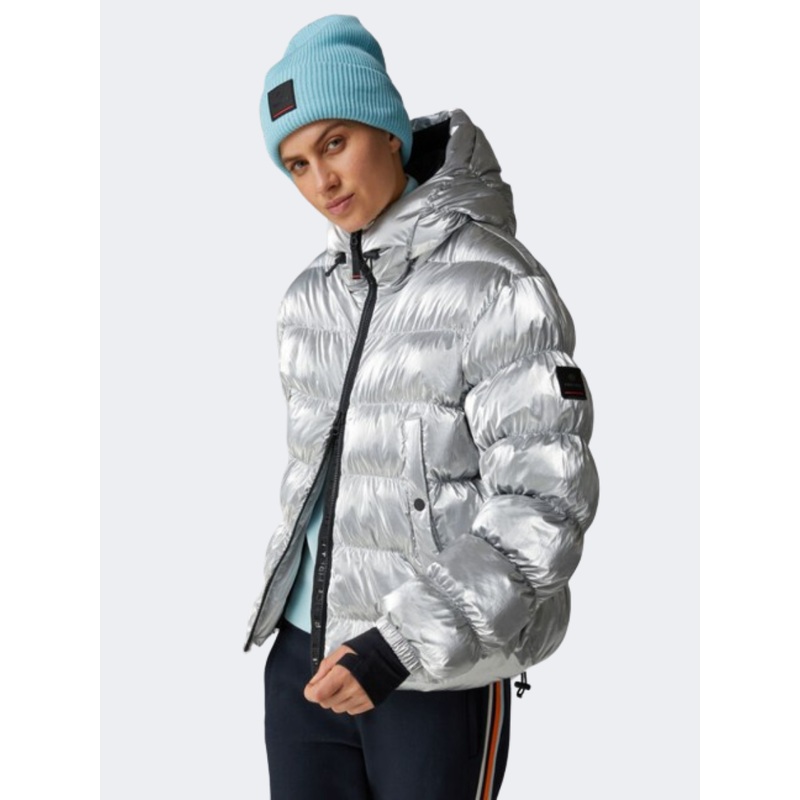 Fire and Ice Rosetta Women Lifestyle Jacket Liquid Silver