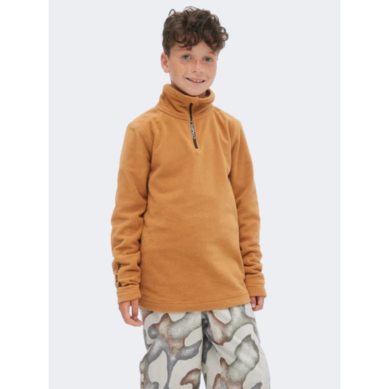 ONeill JackS Boys Skiing Long Sleeve Rich Caramel