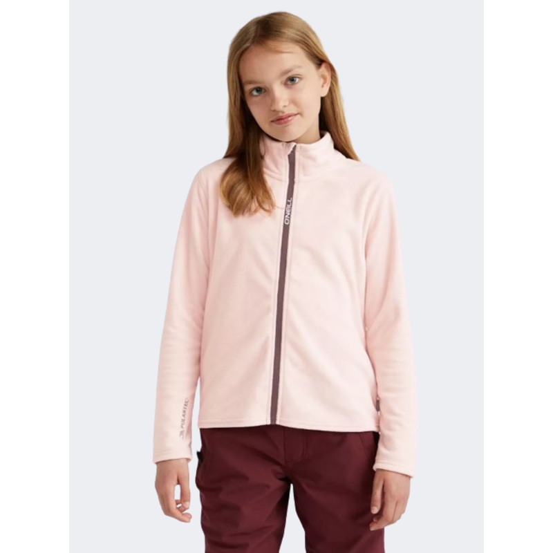 ONeill JackS Girls Skiing Jacket Peach Whip