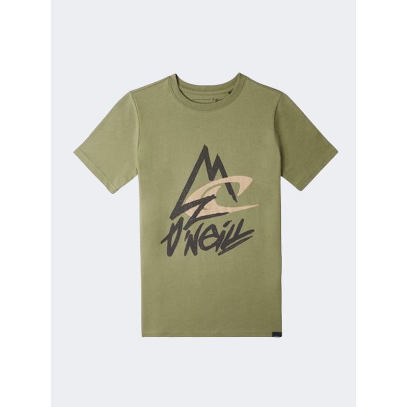 ONeill Torrey Boys Lifestyle T-Shirt Deep Lichen Green