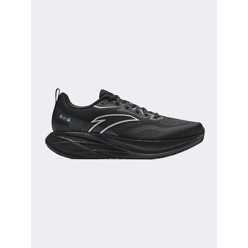 Anta Gazelle Men Running Shoes Black/Silver