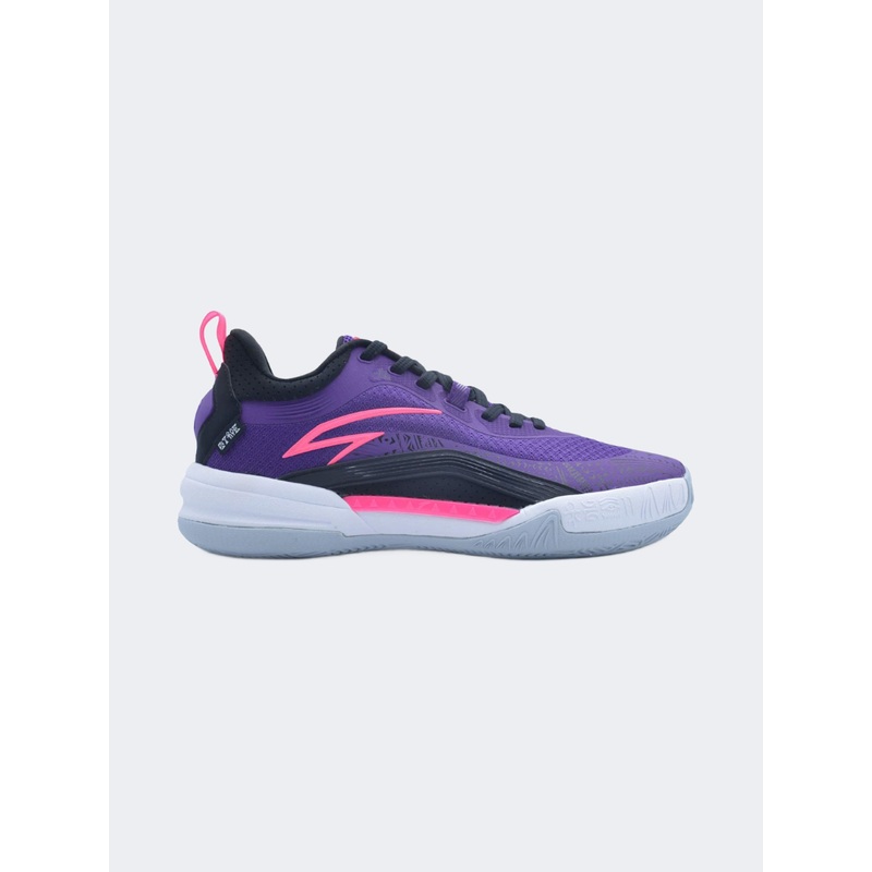 Anta Kai 1 Team Men Basketball Shoes Purple/Black/Pink