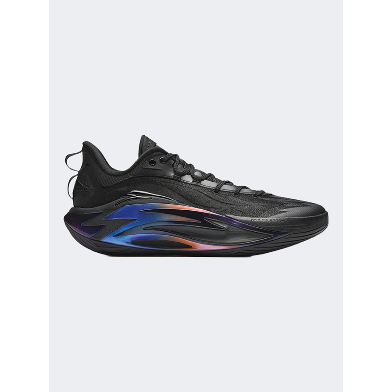 Anta Shock Wave 7 Dark Matter Men Basketball Shoes Black