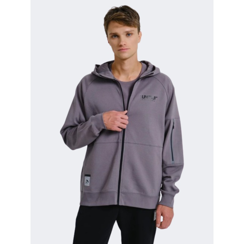 Anta Unit A Men Training Jacket Grey