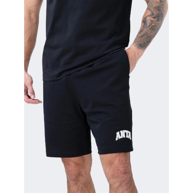 Anta Vintage Men Lifestyle Short Black